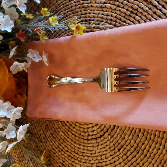 ESTIA GOURMET Cascade Floral SS Salad Fork - NWT - Picture 7 of 7